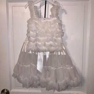 Kaiya Eve Ruffled top and petti-skirt